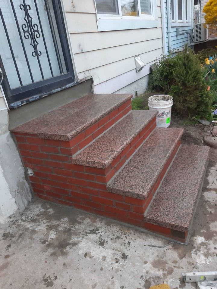 brick steps 4